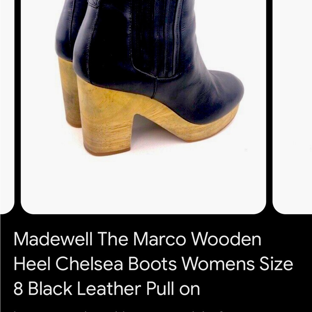 Madewell Marco bootie- cute! Just ready to pass them along .